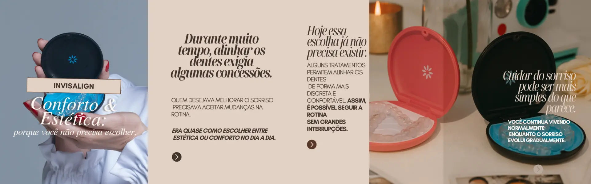 Sequências de carrossel com storytelling pronto